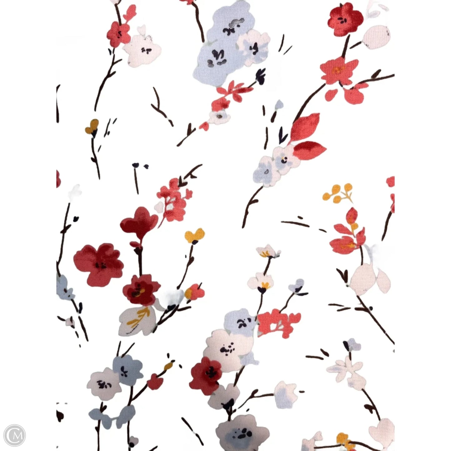 Top Short Sleeve By Betseys Boutique Shop In Floral Print, Size: S