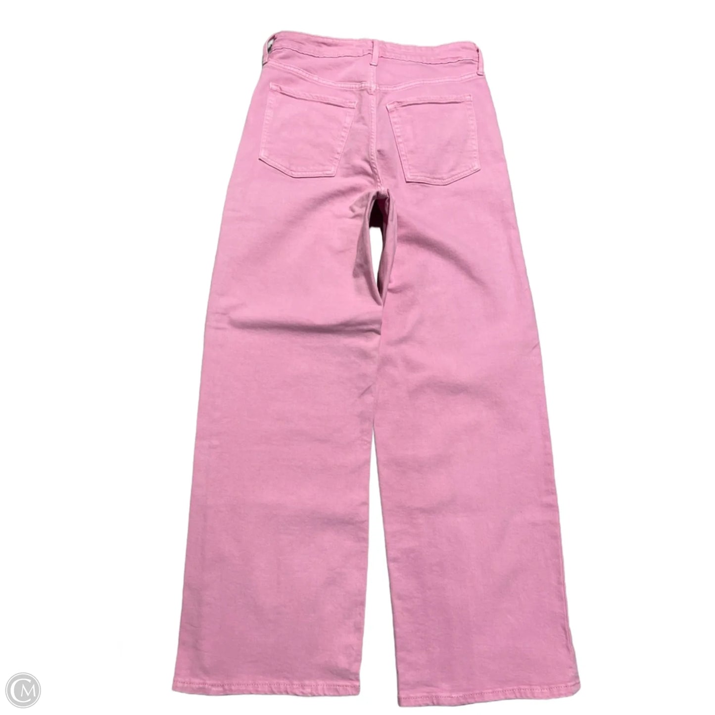 Jeans Wide Leg By Old Navy In Pink, Size: 8