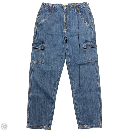 Jeans Straight By Universal Thread In Blue Denim, Size: 6