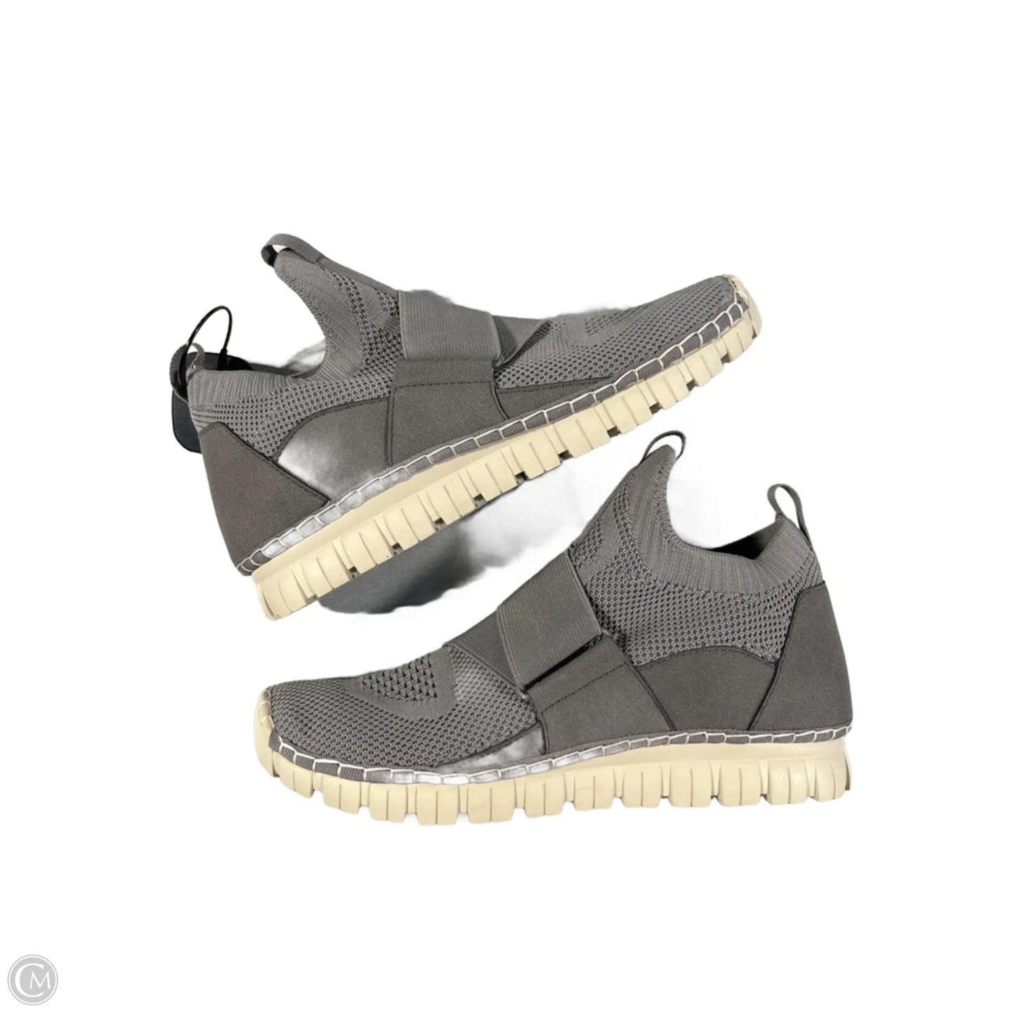 Shoes Flats By Yellow Box In Grey, Size: 8