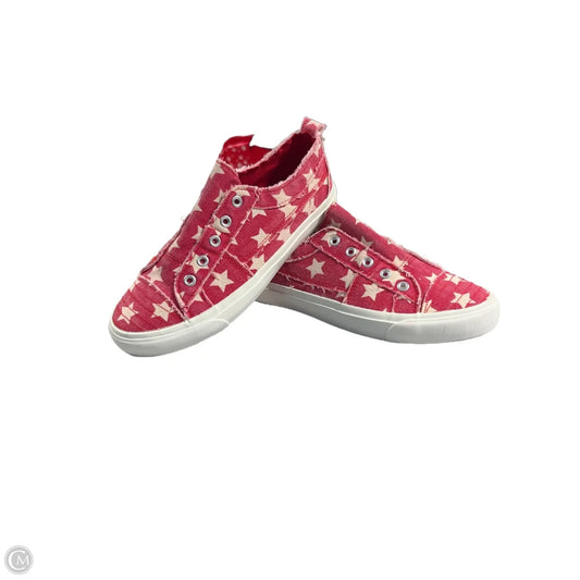 Shoes Flats By Corkys In Plaid Pattern, Size: 7