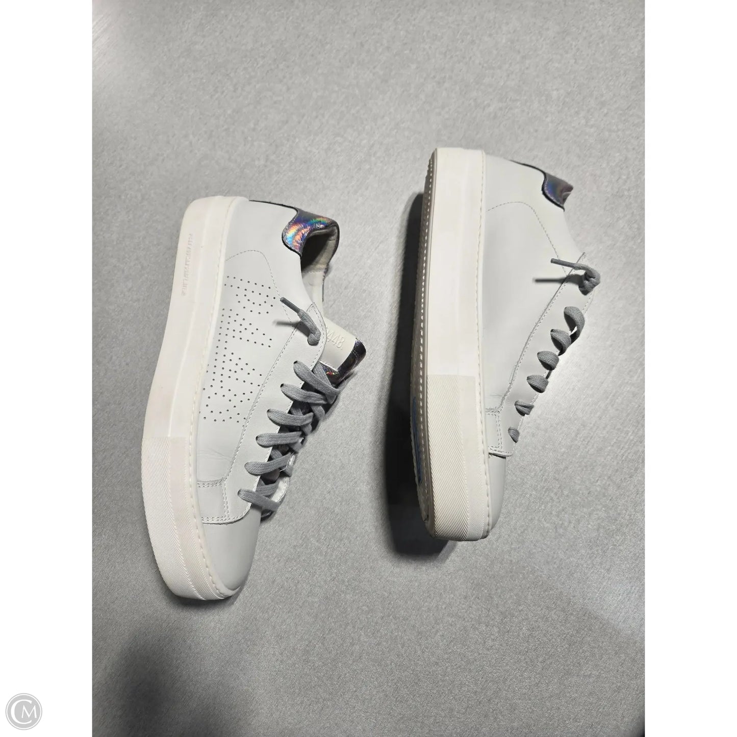 Shoes Sneakers By P448 In Grey, Size: 10