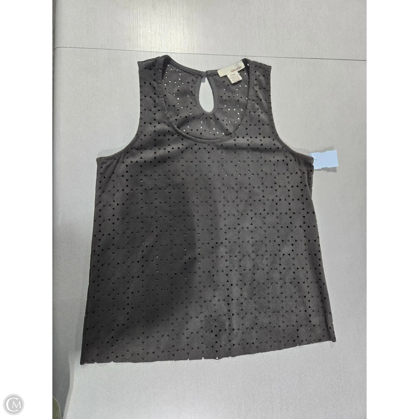Tank Top By Sans Souci In Grey, Size: S