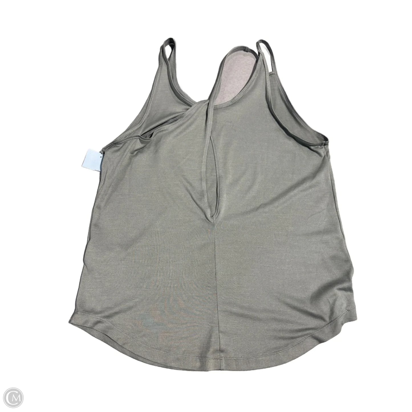 Athletic Tank Top By Nike In Grey, Size: S