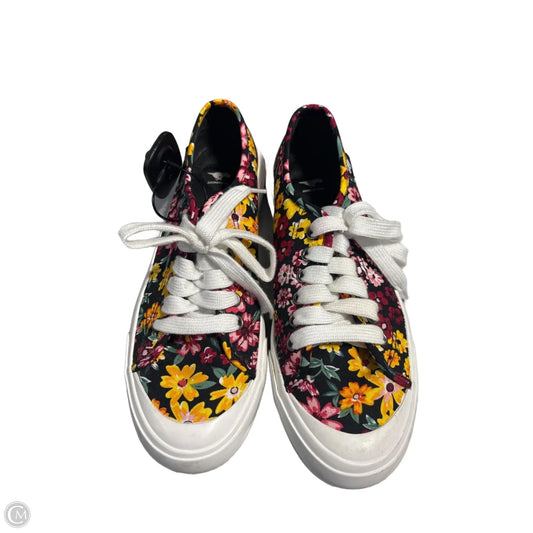 Shoes Flats By Rocket Dogs In Floral Print, Size: 8.5