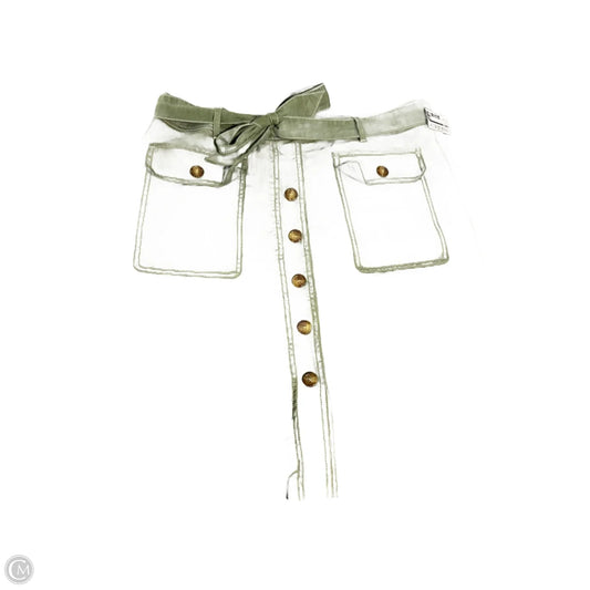 Skirt Midi By J. Crew In Green, Size: 14