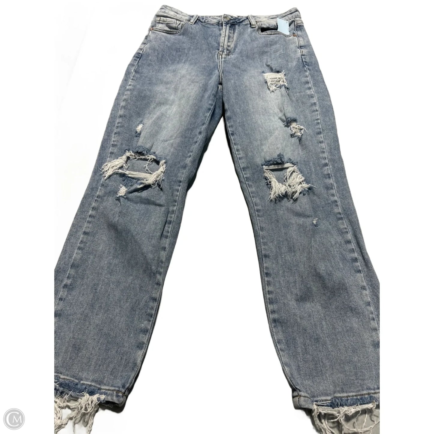 Jeans Straight By Cmc In Blue Denim, Size: 10