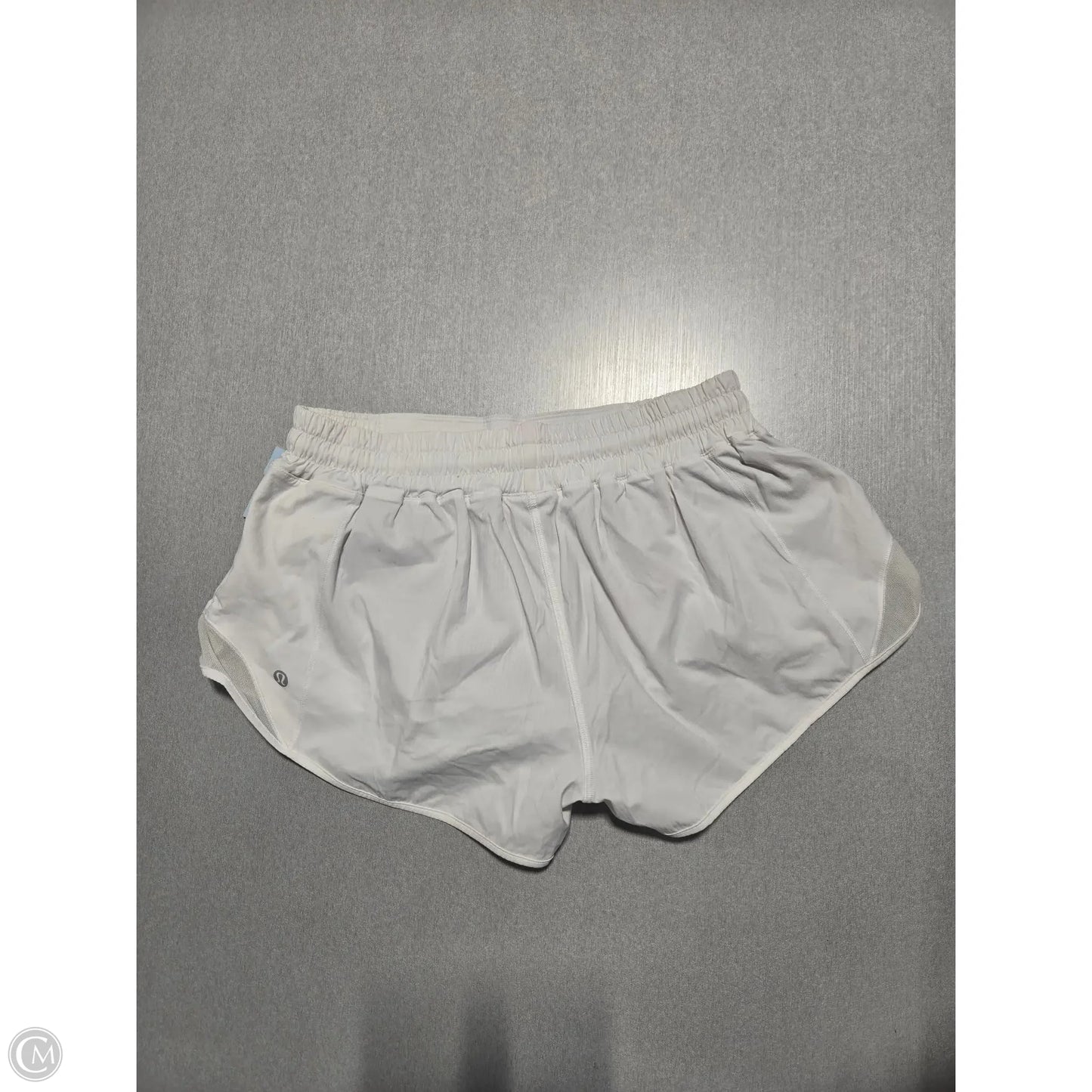Athletic Shorts By Lululemon In White, Size: 8