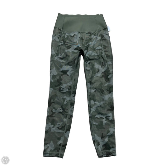 Athletic Leggings By Gapfit In Camouflage Print, Size: S