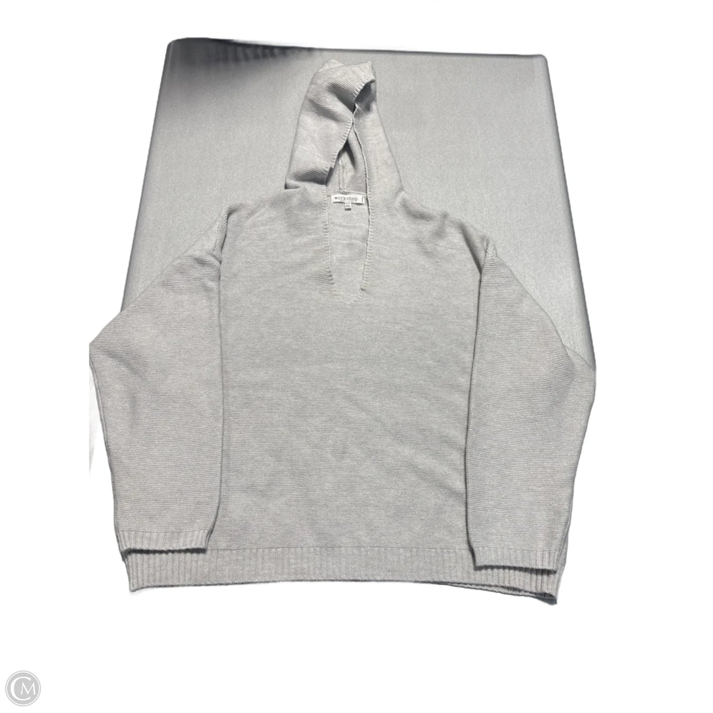 Sweater By Workshop In Grey, Size: 2x