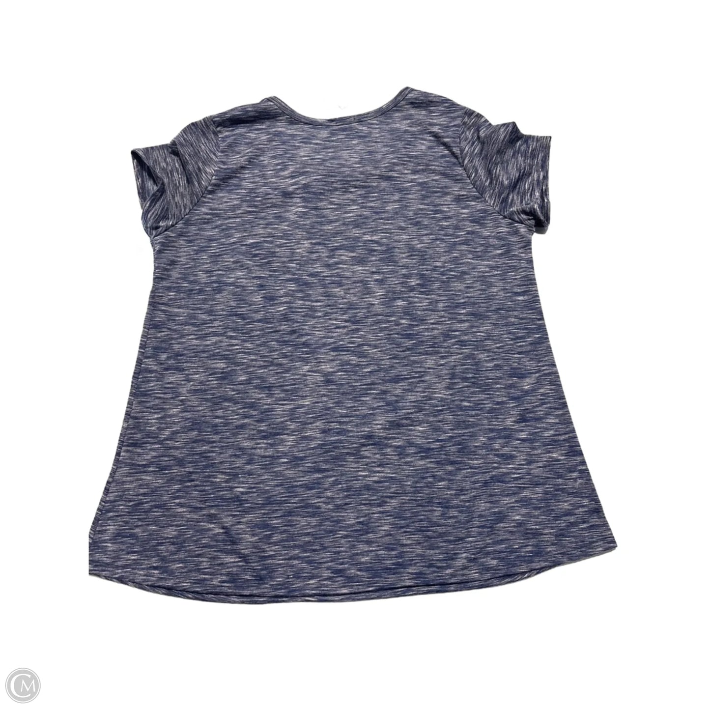 Top Short Sleeve By Free Kisses In Blue, Size: 3x
