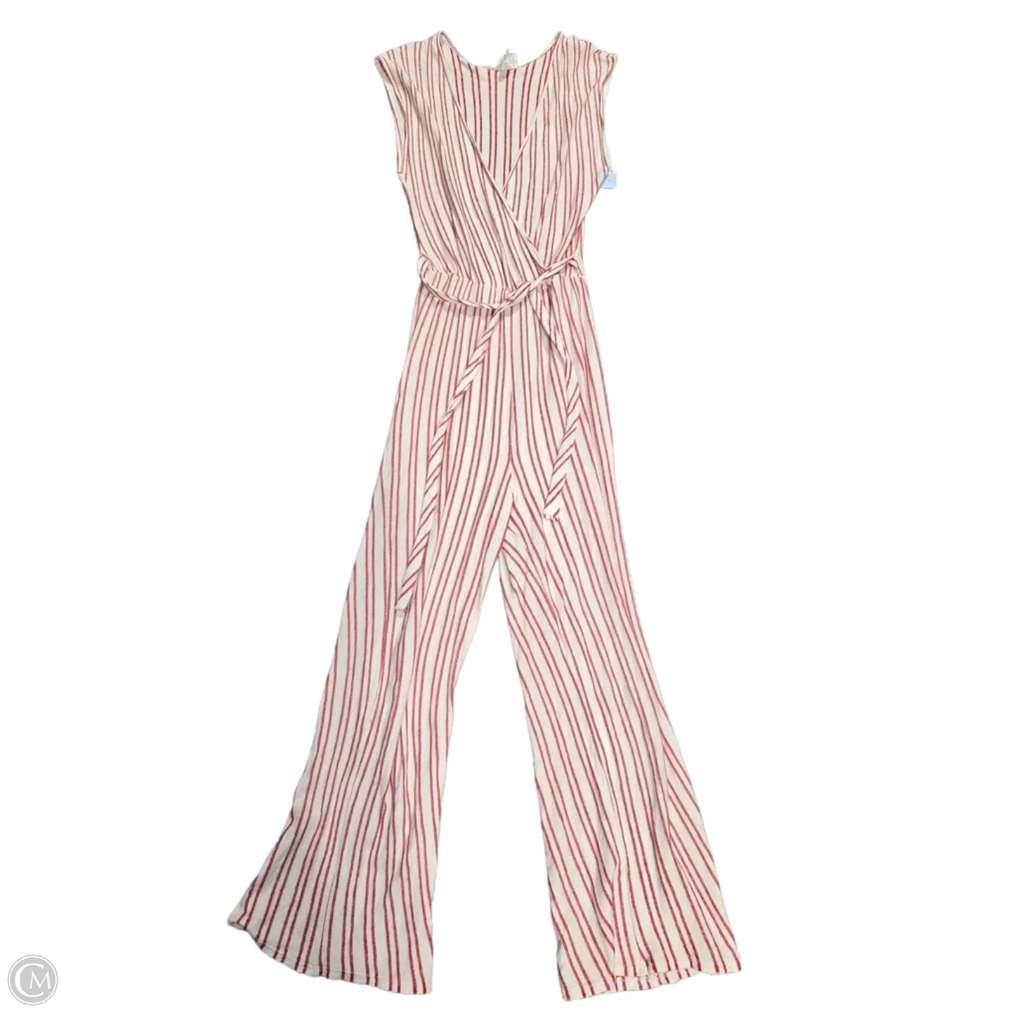 Jumpsuit By Caution To The Wind In Striped Pattern, Size: M