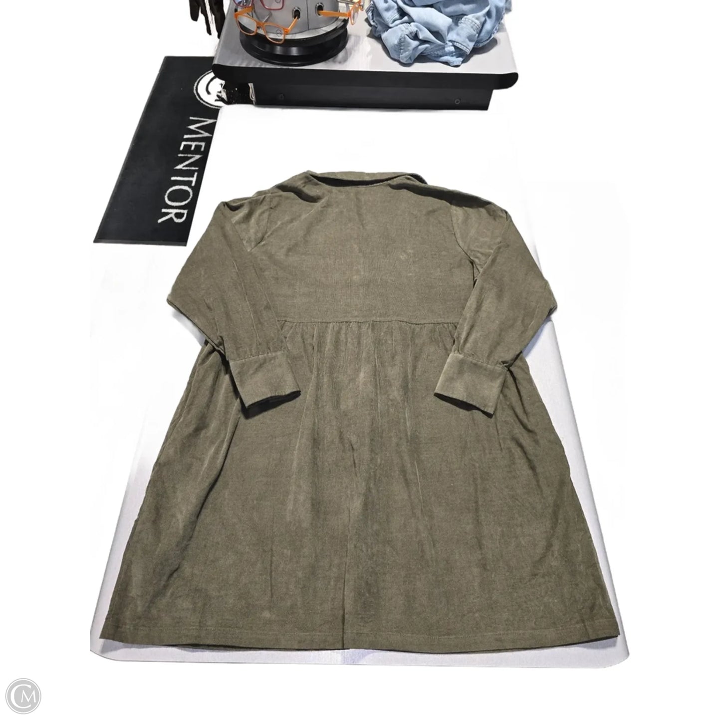 Dress Casual Short By Nine West In Green, Size: Xxl