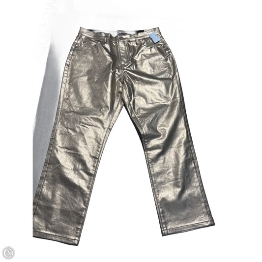 Jeans Straight By Tribal In Gold, Size: 14