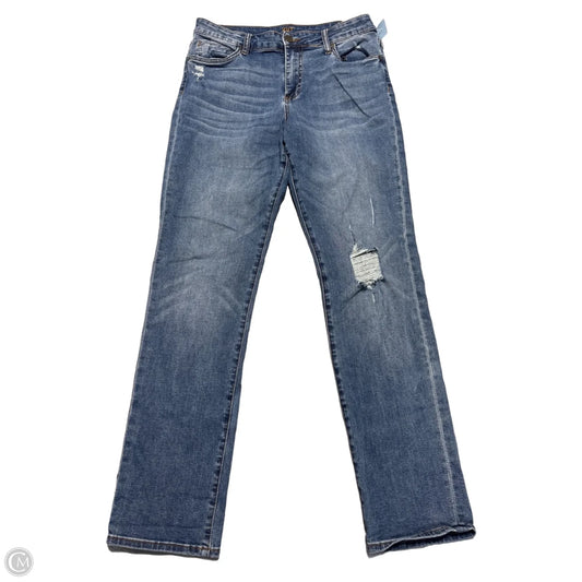Jeans Skinny By Kut In Blue Denim, Size: 8