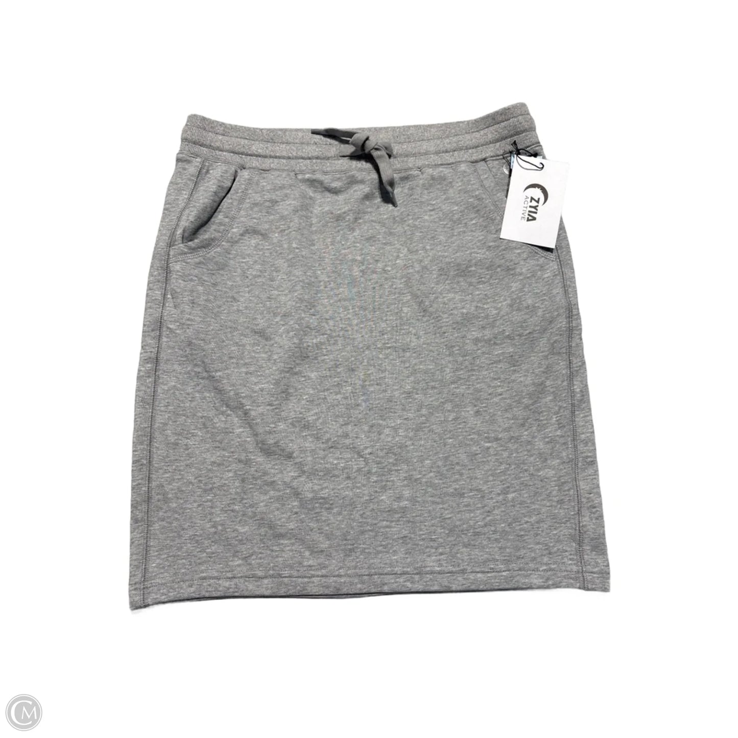 Athletic Skirt By Zyia In Grey, Size: L