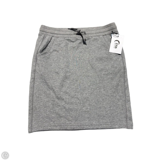 Athletic Skirt By Zyia In Grey, Size: L