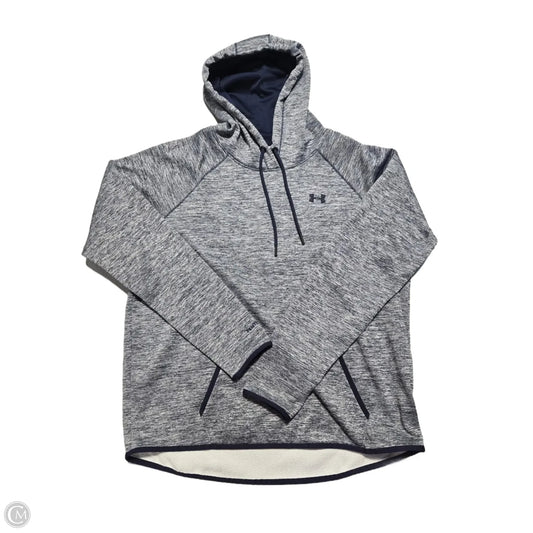 Athletic Sweatshirt Hoodie By Under Armour In Blue, Size: Xl