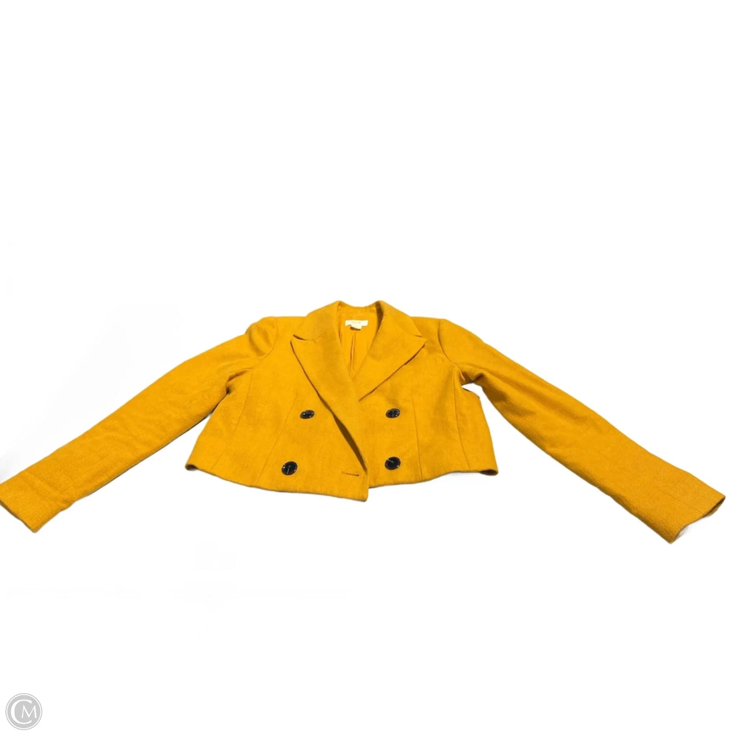 Blazer By Anthropologie In Yellow, Size: S