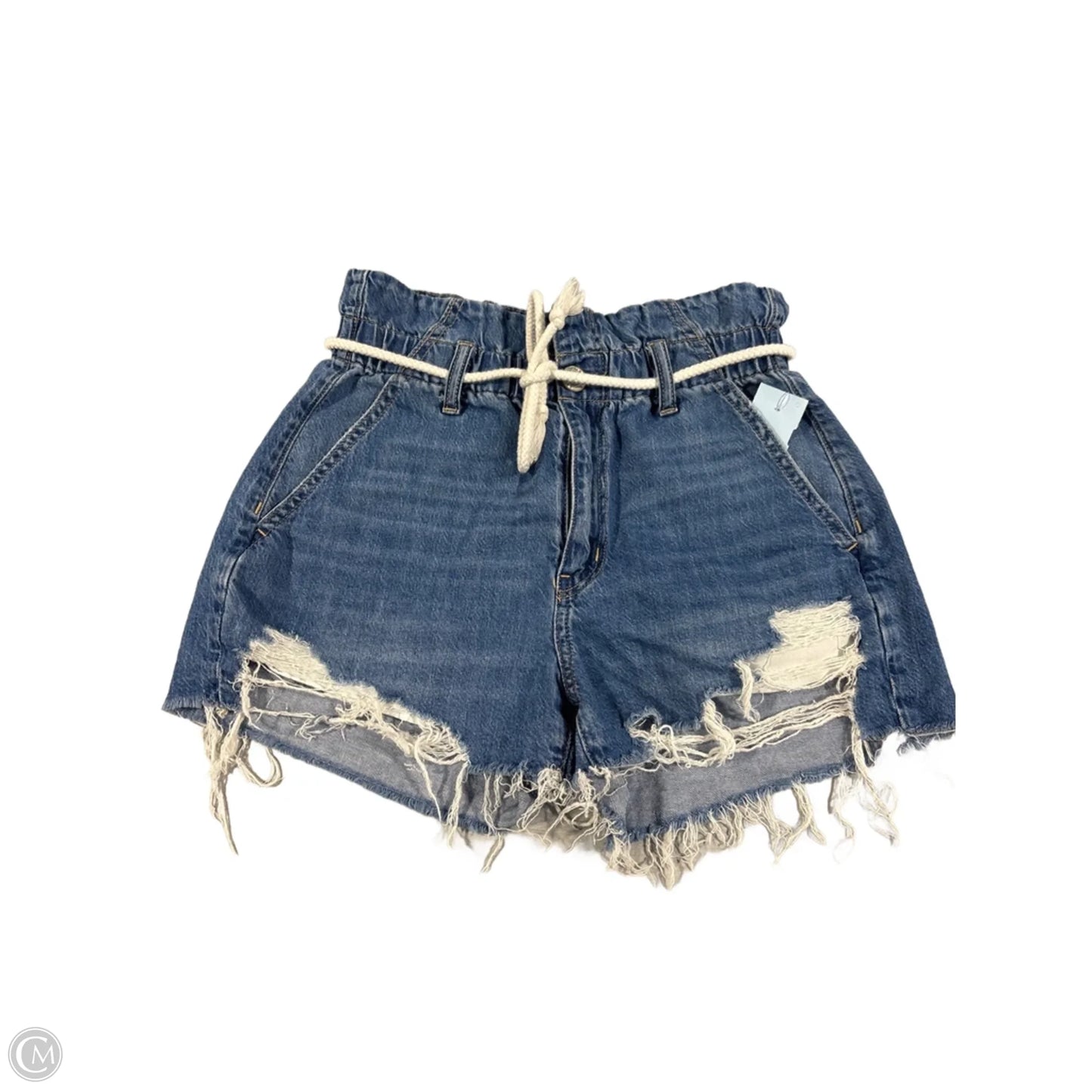 Shorts By American Eagle In Blue Denim, Size: 2