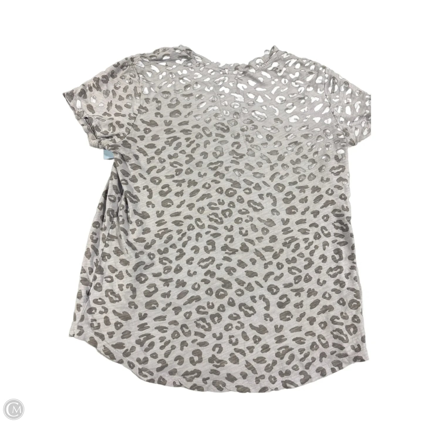 Top Short Sleeve By Old Navy In Animal Print, Size: S