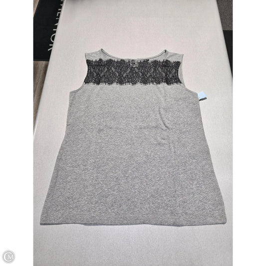 Tank Top By Cabi In Grey, Size: M