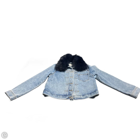 Jacket Denim By Cmc In Blue Denim, Size: S
