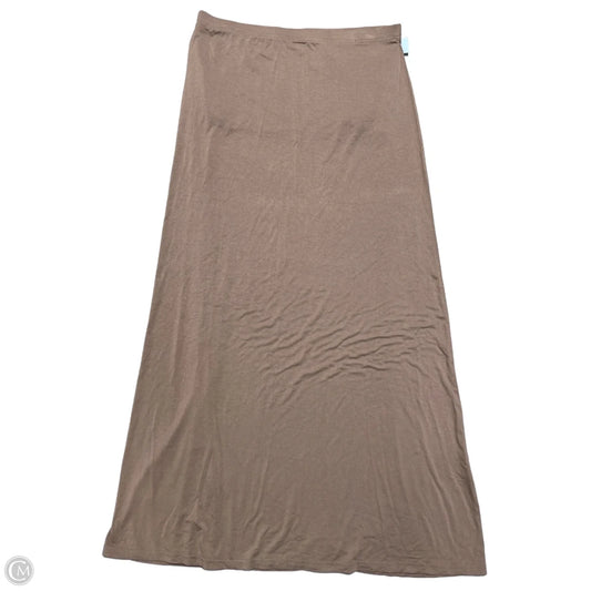 Skirt Maxi By Cmc In Brown, Size: Xl