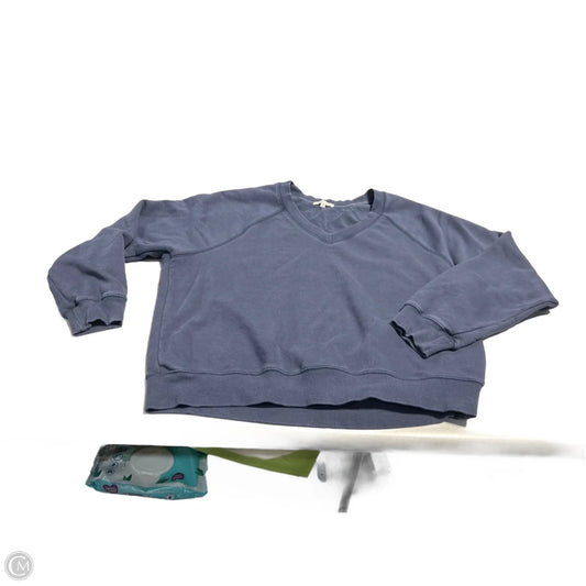 Top Long Sleeve By Z Supply In Navy, Size: M