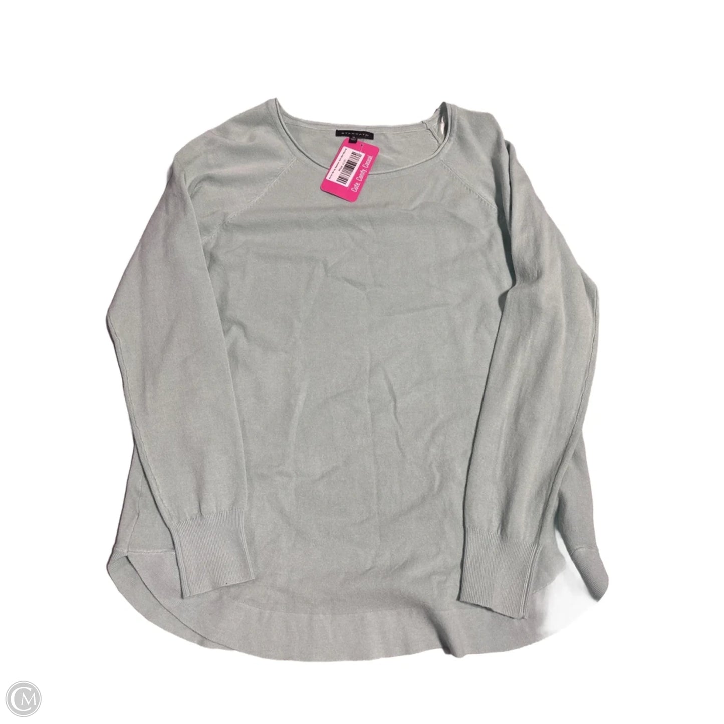 Top Long Sleeve By Staccato In Blue, Size: M