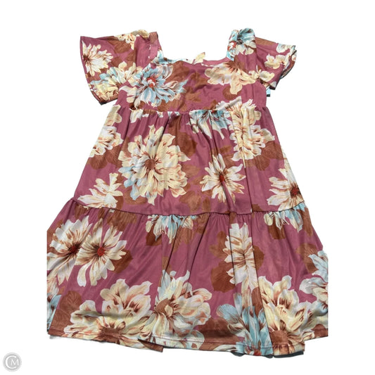 Dress Casual Short By Cmc In Pink, Size: Xl