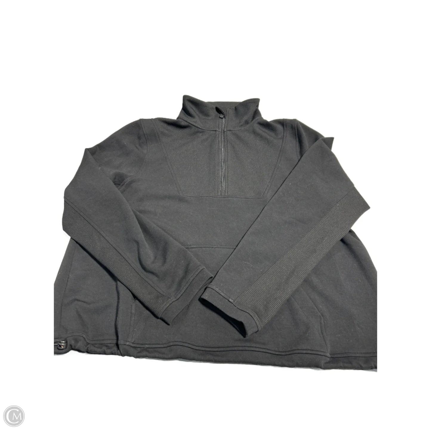 Top Long Sleeve By Chicos In Black, Size: L