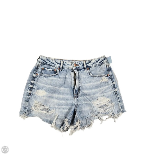 Shorts By American Eagle In Blue Denim, Size: 6