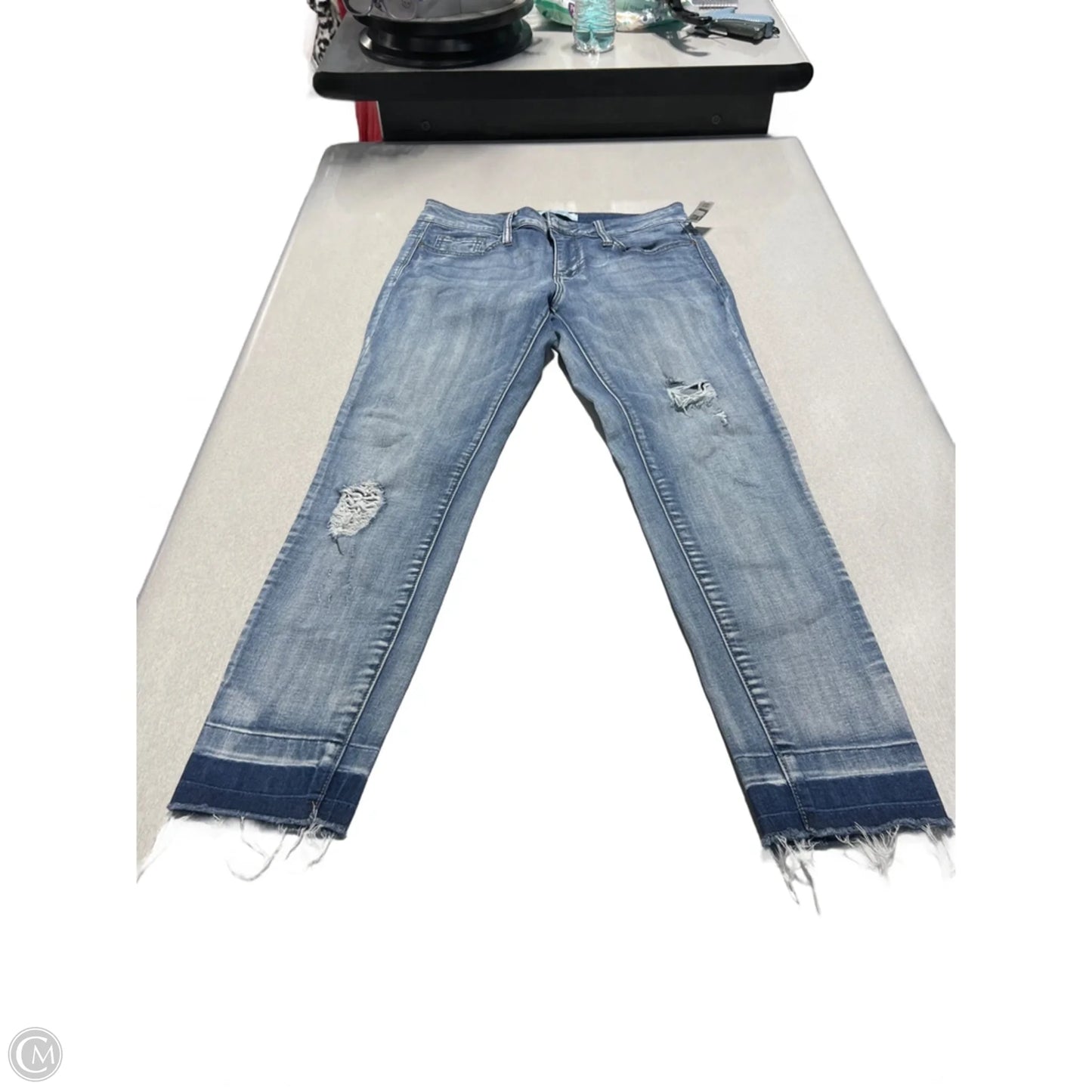 Jeans Skinny By Judy Blue In Blue Denim, Size: 6