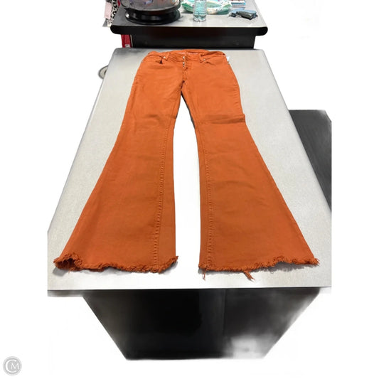 Jeans Flared By Cmc In Orange, Size: 8