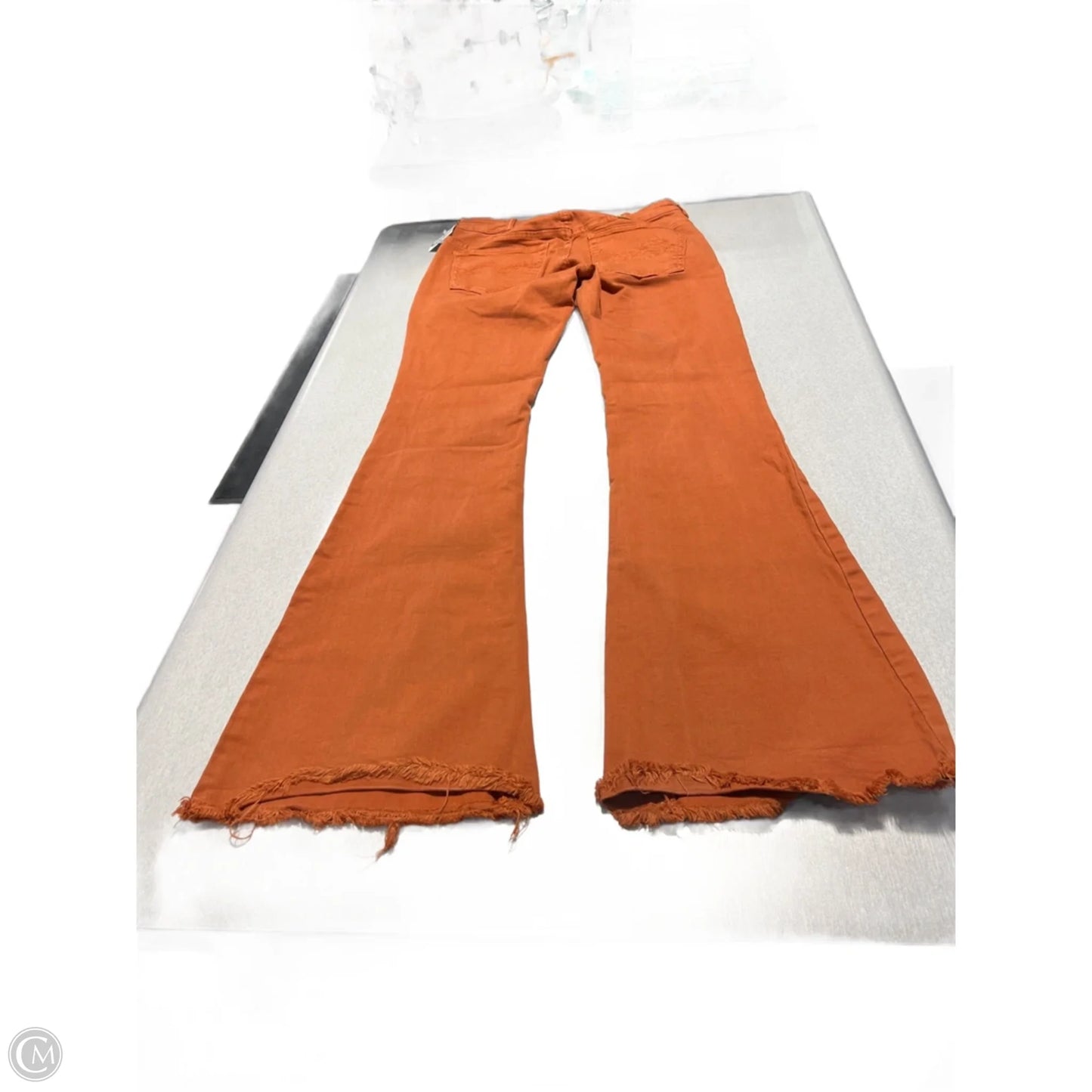 Jeans Flared By Cmc In Orange, Size: 8