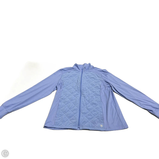 Athletic Jacket By Cmc In Blue, Size: L
