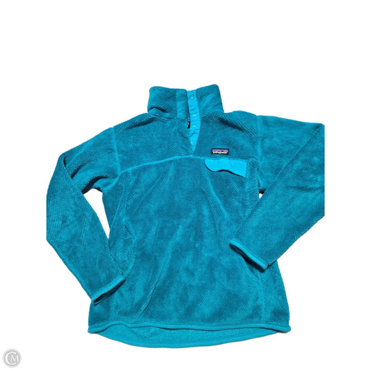Top Long Sleeve By Patagonia In Blue, Size: M