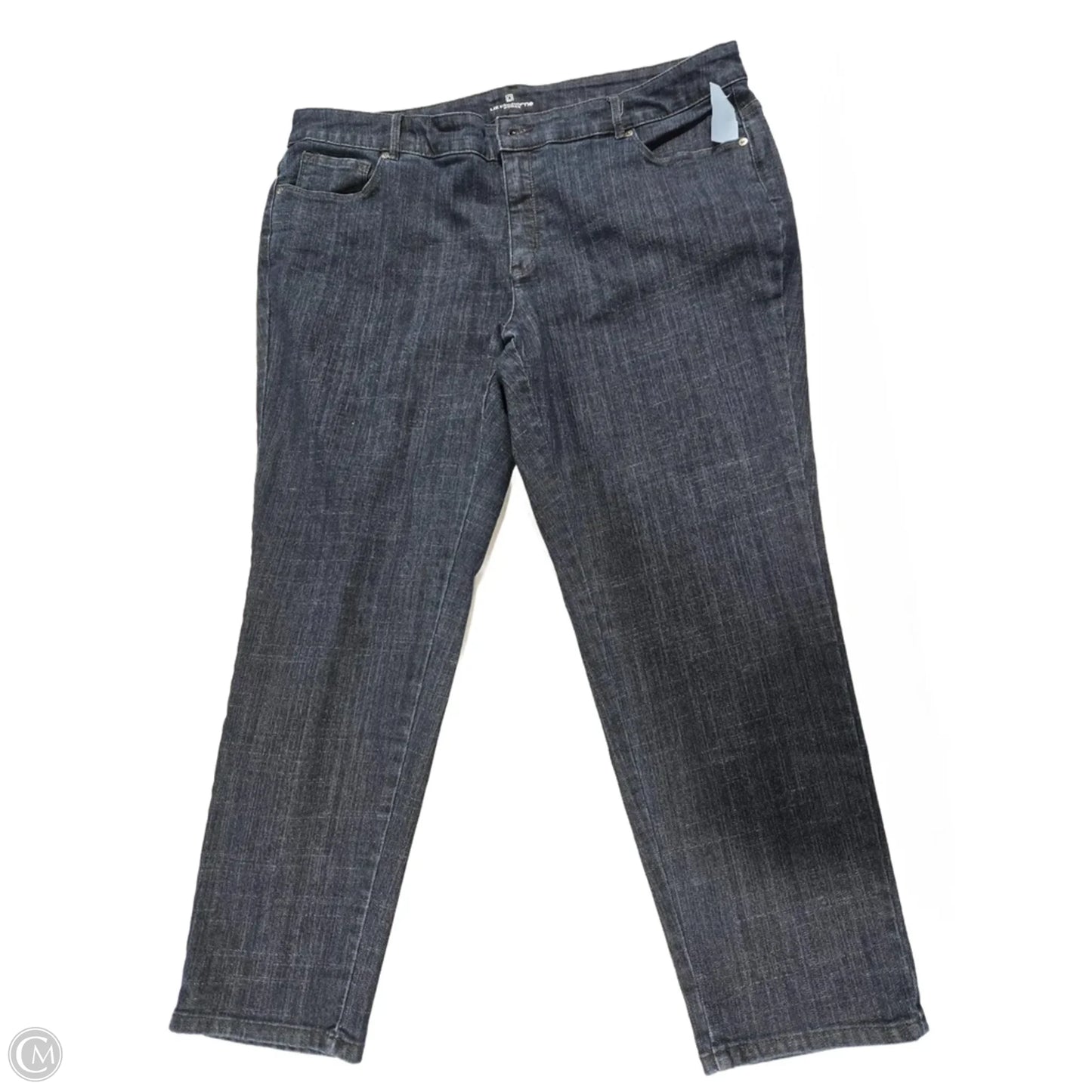 Jeans Straight By Liz Claiborne In Blue Denim, Size: 20