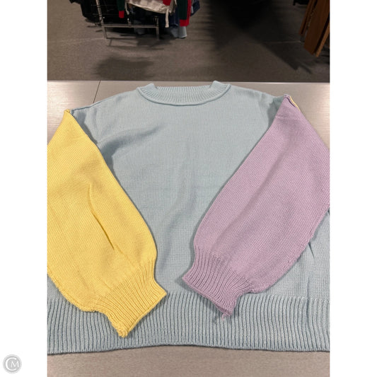 Sweater By Cmc In Multi-colored, Size: L