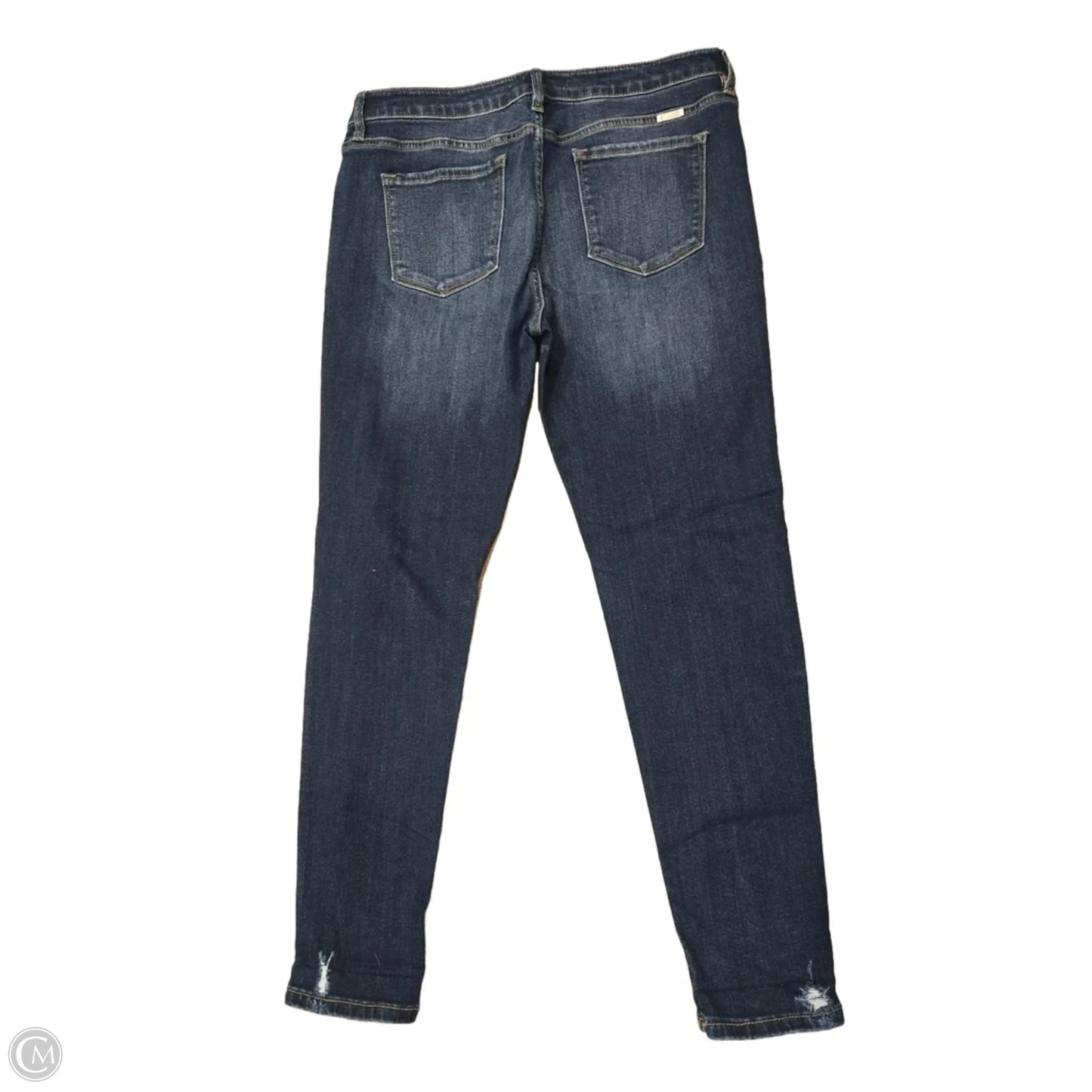 Jeans Straight By Kancan In Blue Denim, Size: 14