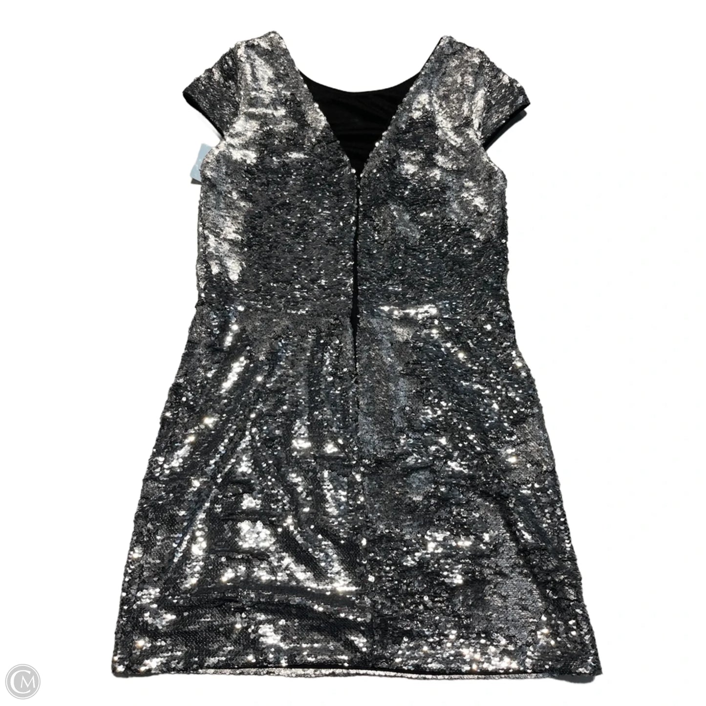 Dress Casual Short By Vince Camuto In Silver, Size: M