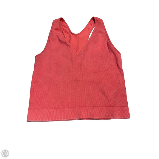 Athletic Tank Top By Joy Lab In Coral, Size: Xs