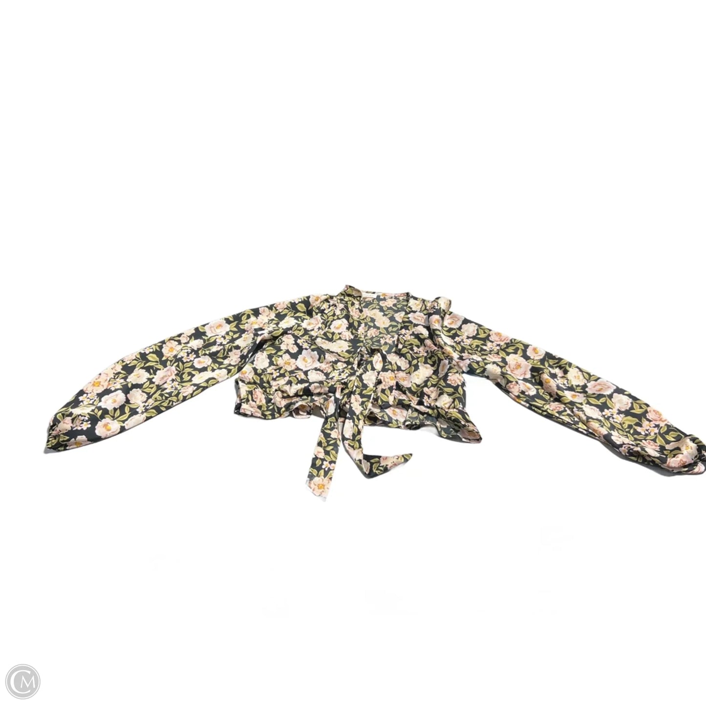 Top Long Sleeve By Endless Rose In Floral Print, Size: S