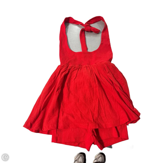 Romper By Cmc In Red, Size: S