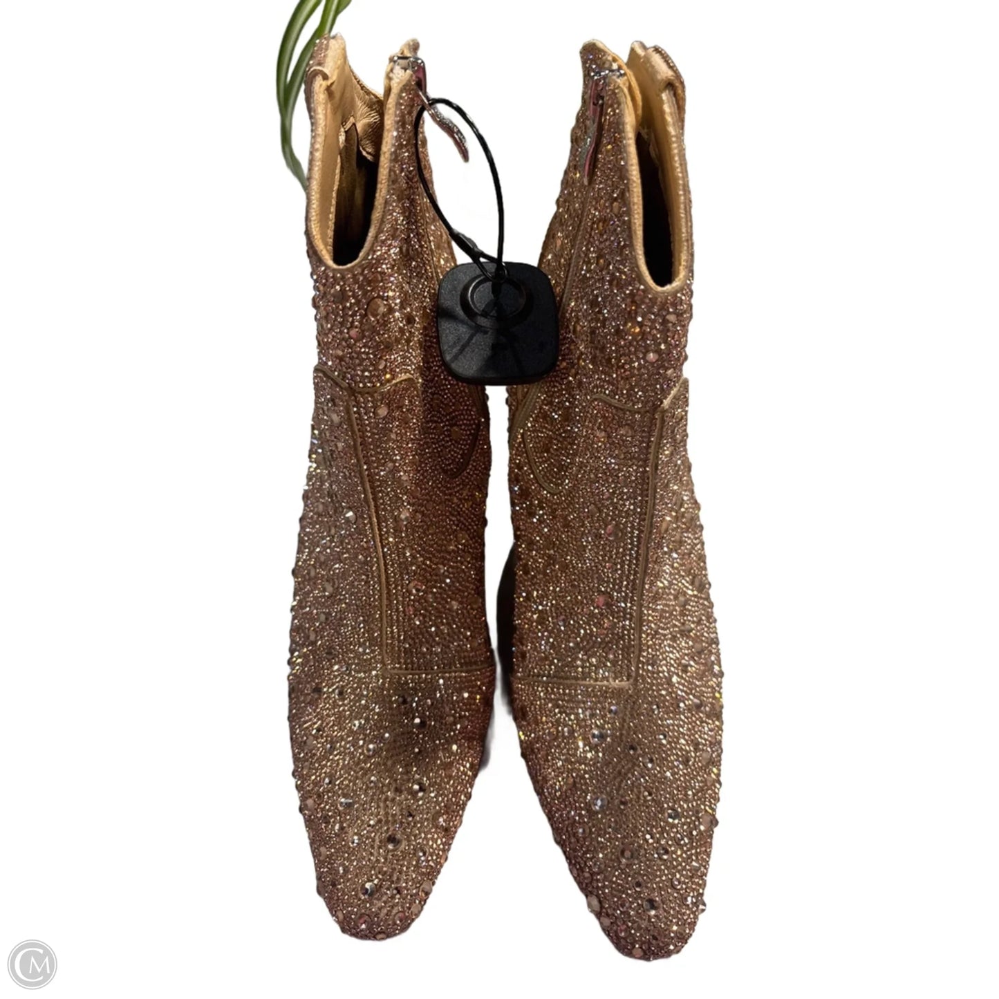 Boots Ankle Heels By Cmc In Pink, Size: 7.5