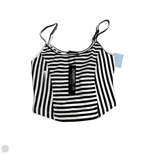 Tank Top By Papermoon In Striped Pattern, Size: S