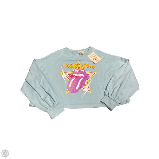 Top Long Sleeve By Fantastic Fawn In Blue, Size: M