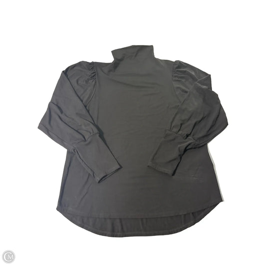 Top Long Sleeve By Cmc In Black, Size: L
