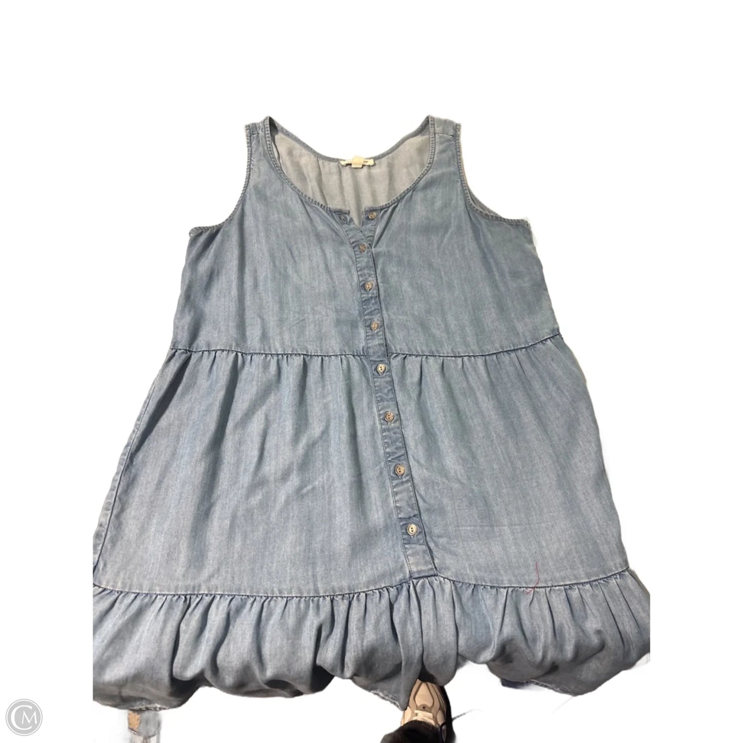 Dress Casual Short By Beachlunchlounge In Blue, Size: L